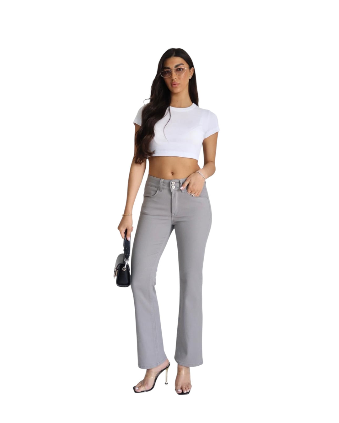 ג׳ינס sexso מתרחב גזרת אמצע