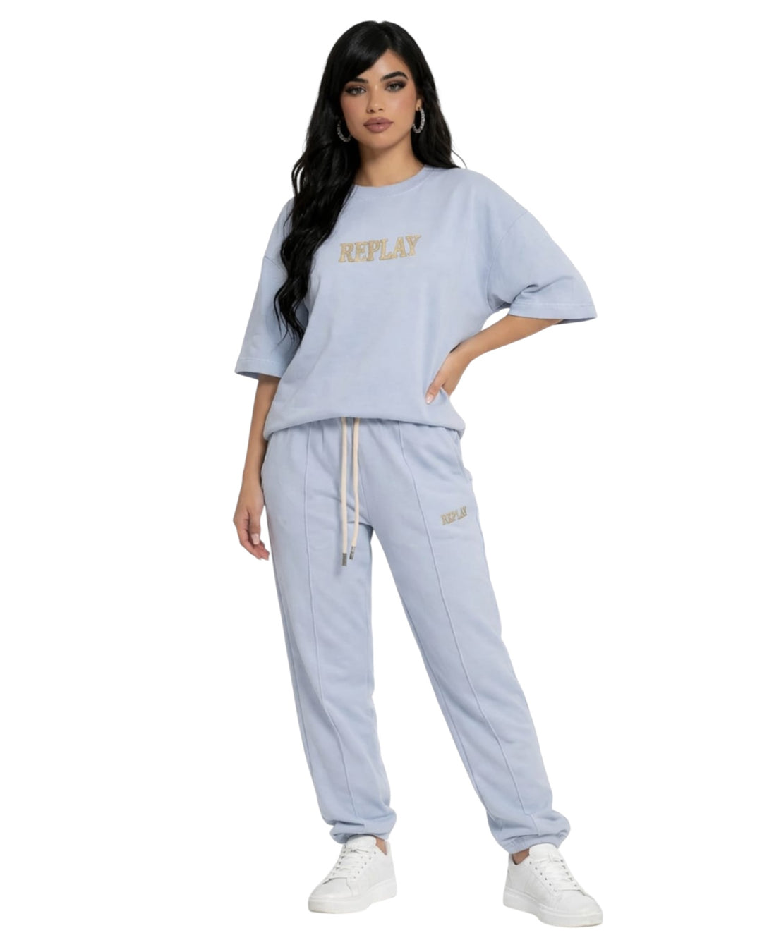 חליפת פנאי שילוב שרוך