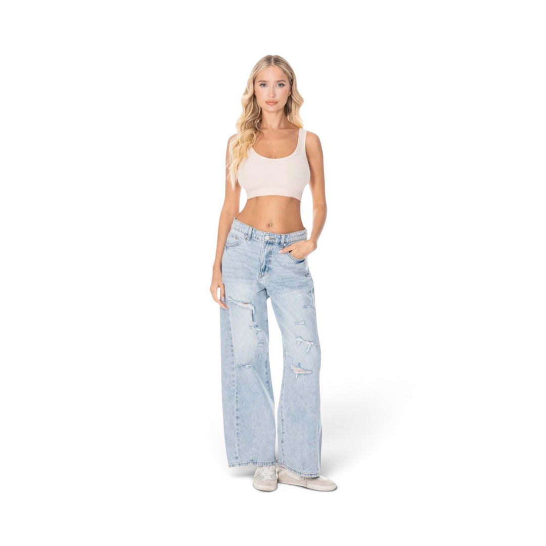 גוזייה ריב | Rib Crop Top