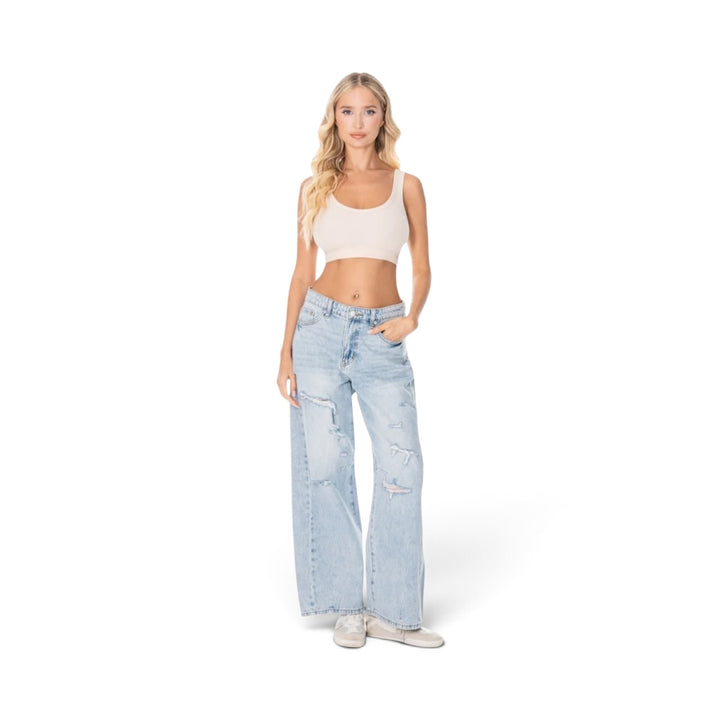 גוזייה ריב | Rib Crop Top