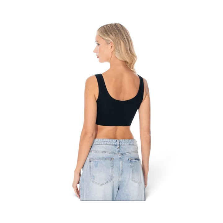 גוזייה ריב | Rib Crop Top