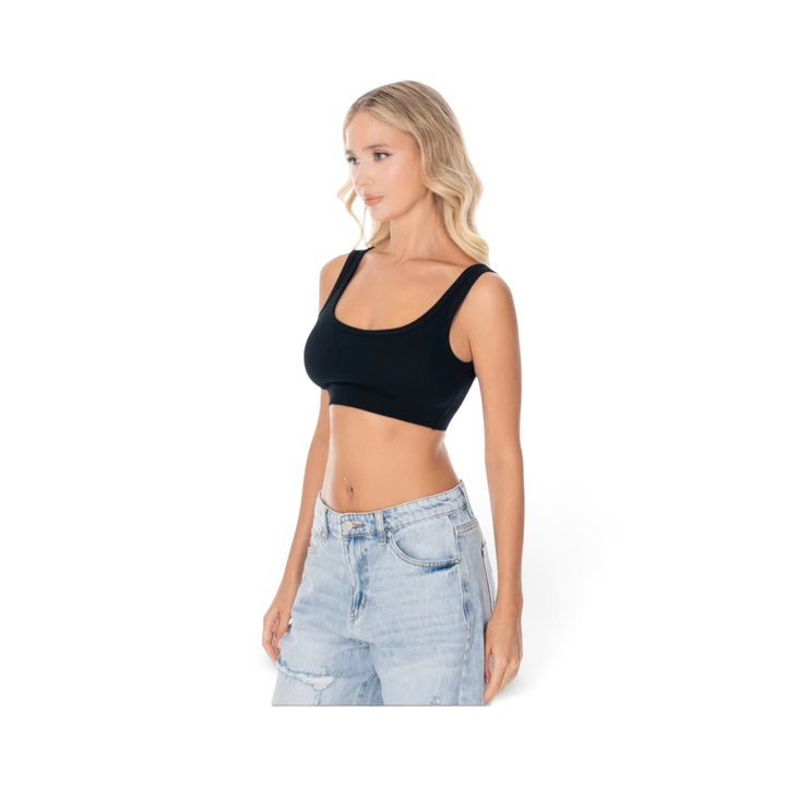 גוזייה ריב | Rib Crop Top