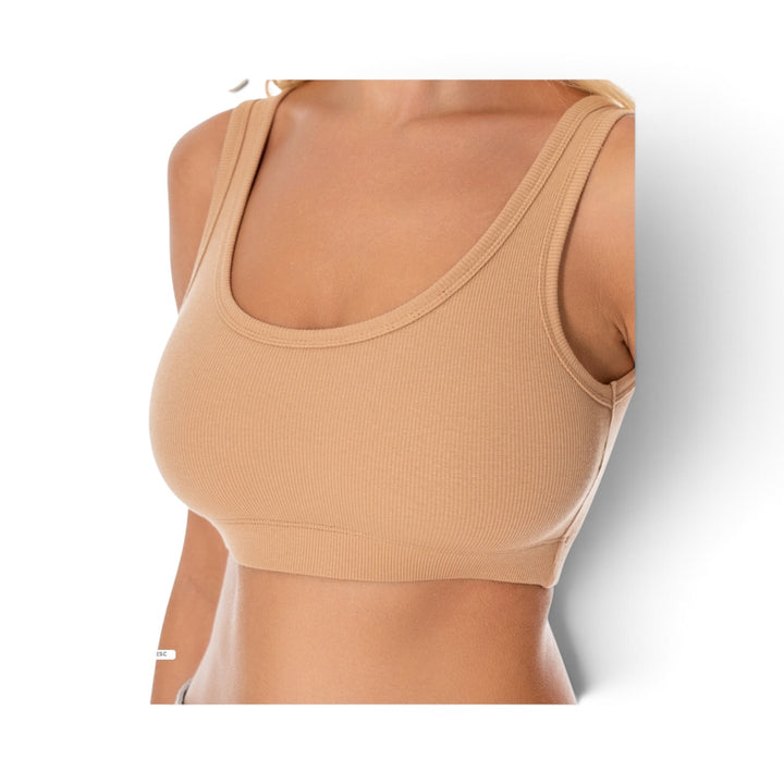 גוזייה ריב | Rib Crop Top
