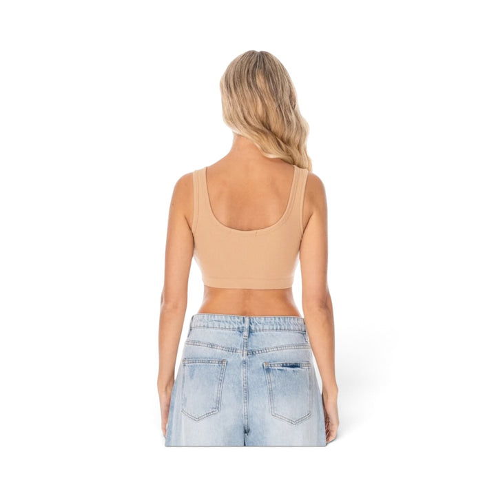 גוזייה ריב | Rib Crop Top