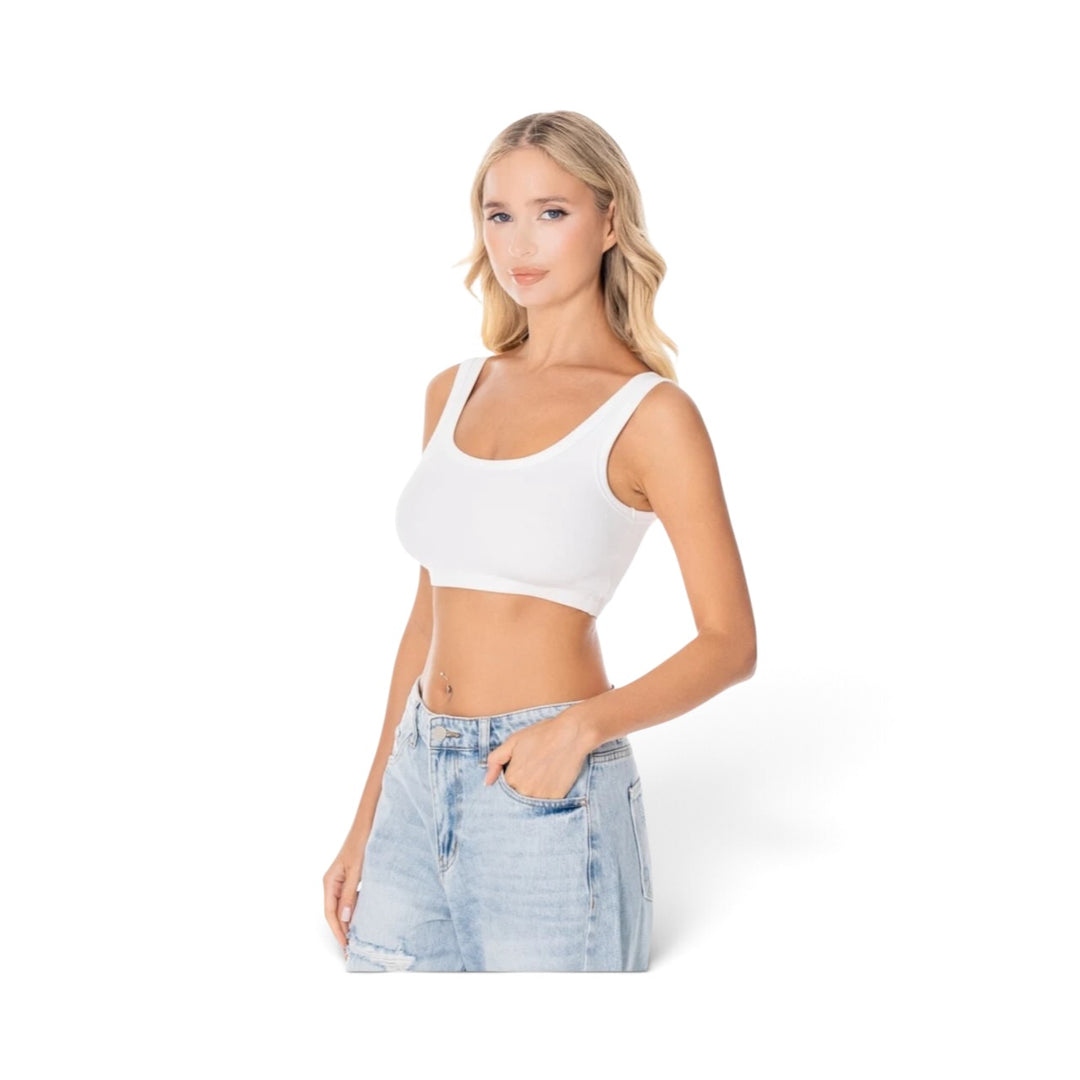 גוזייה ריב | Rib Crop Top