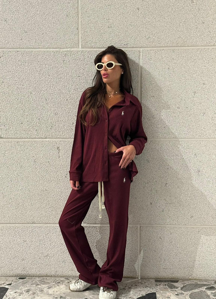 חליפת POLO מכופתרת