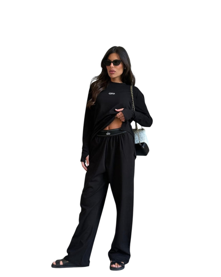 חליפת alo אובר סאייז שילוב גומי