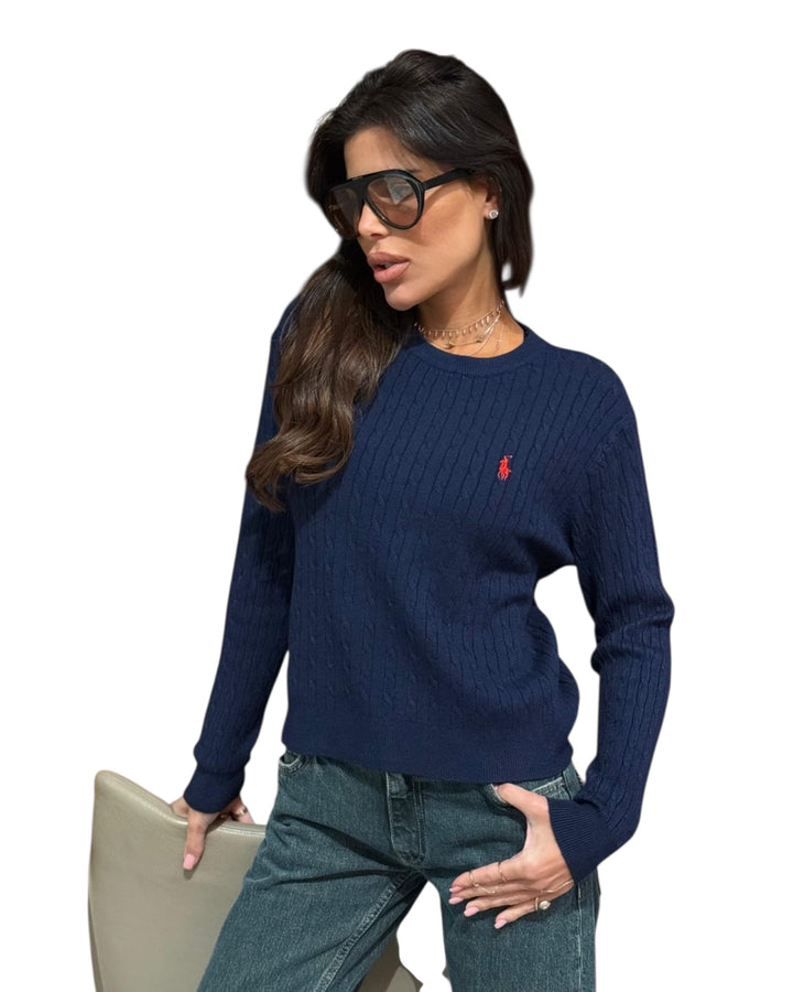 סריג POLO צמות