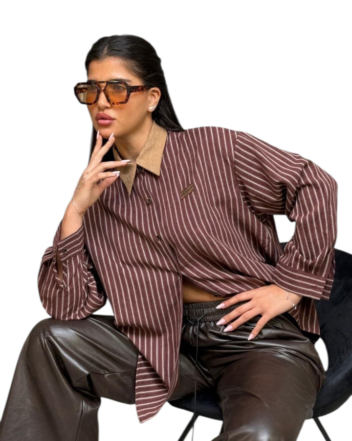 חולצת ג׳מס פסים