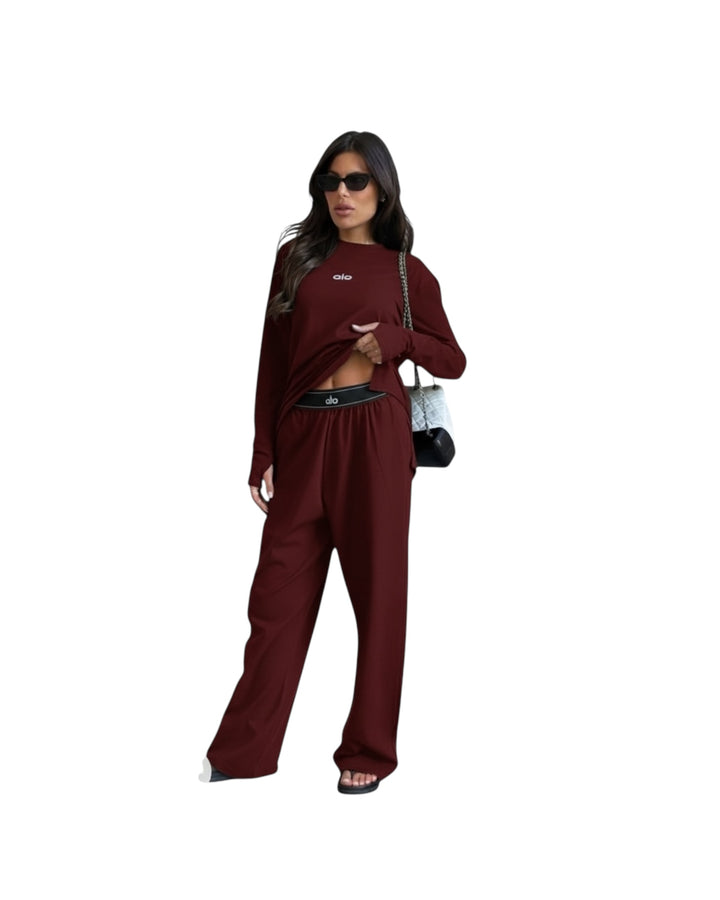 חליפת alo אובר סאייז שילוב גומי