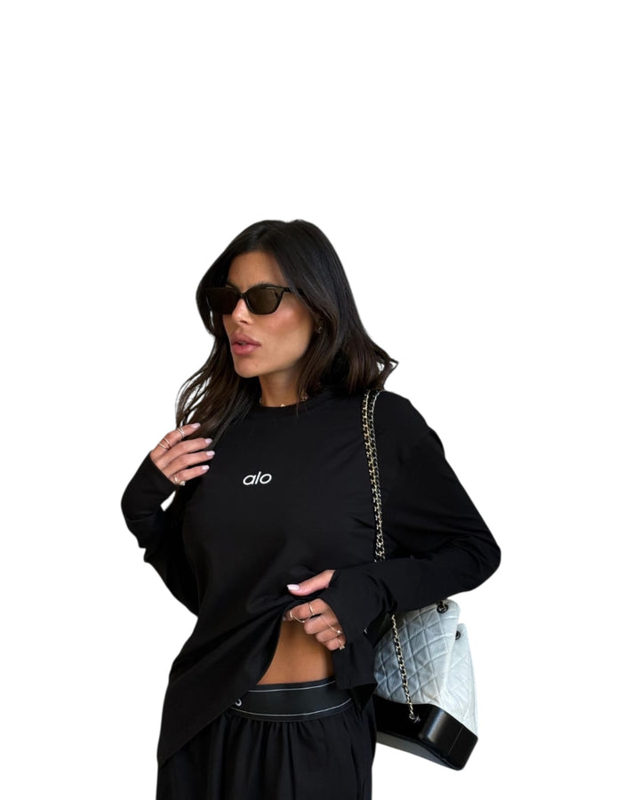 חליפת alo אובר סאייז שילוב גומי