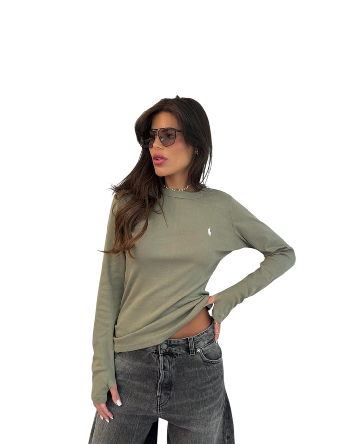 חולצת בייסיק POLO כפפה