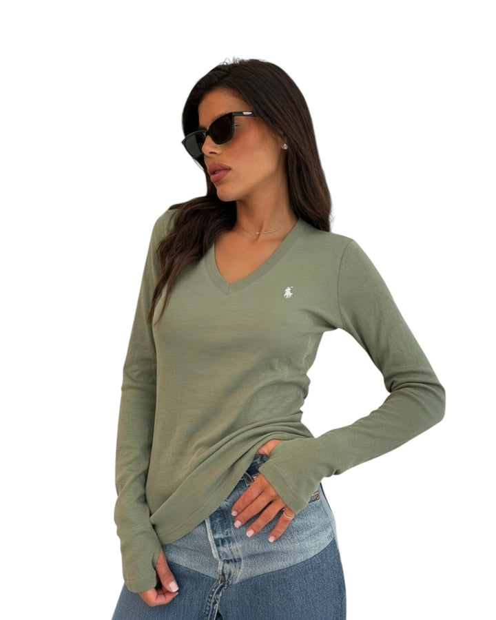 חולצת בייסיק POLO כפפה