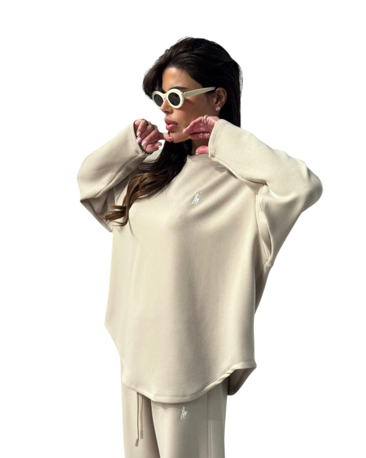 חליפת אובר סאייז POLO בד לורקס