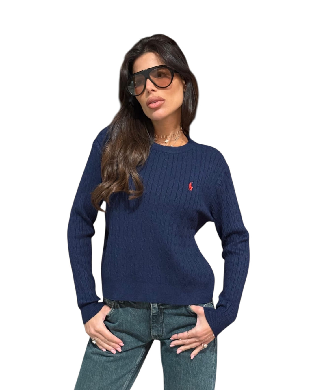 סריג POLO צמות