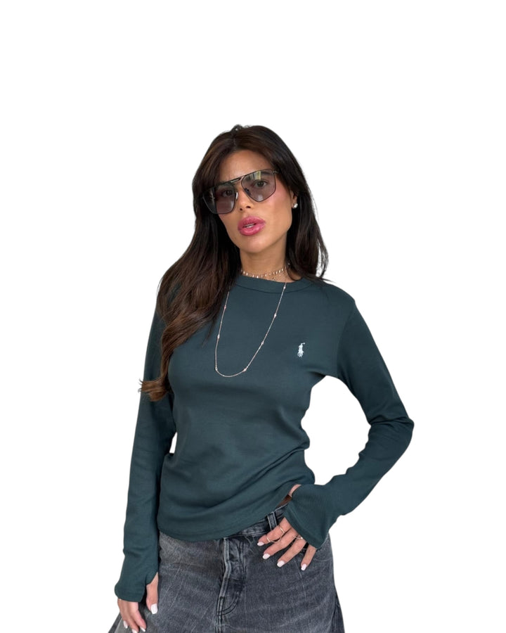 חולצת בייסיק POLO כפפה