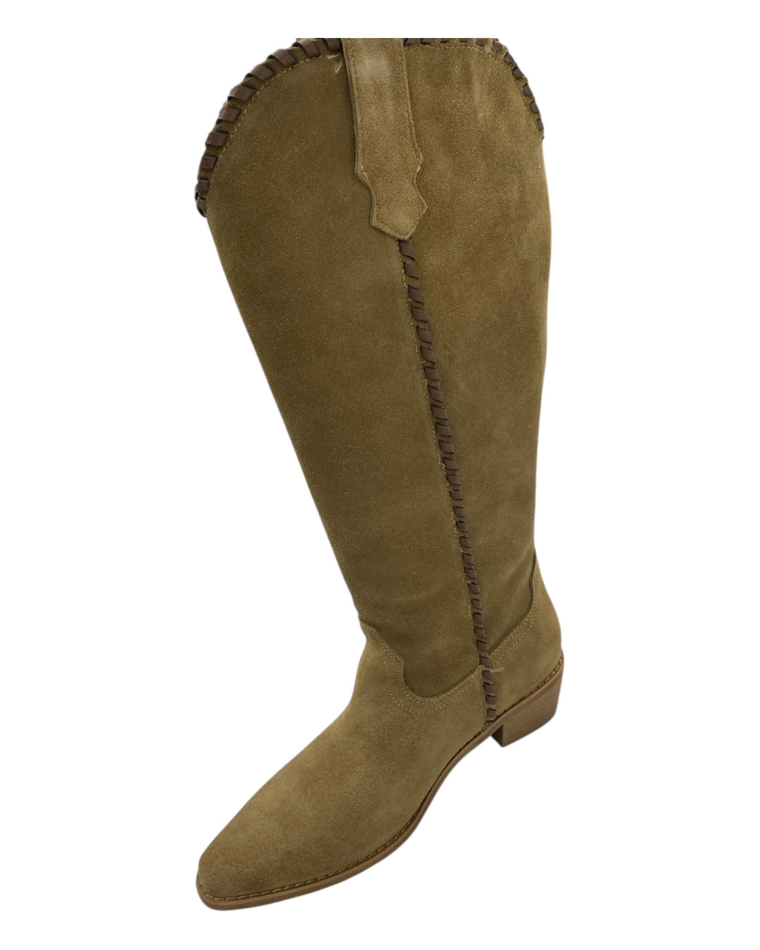 מגף ג׳מס גבוה שילוב ריקמה