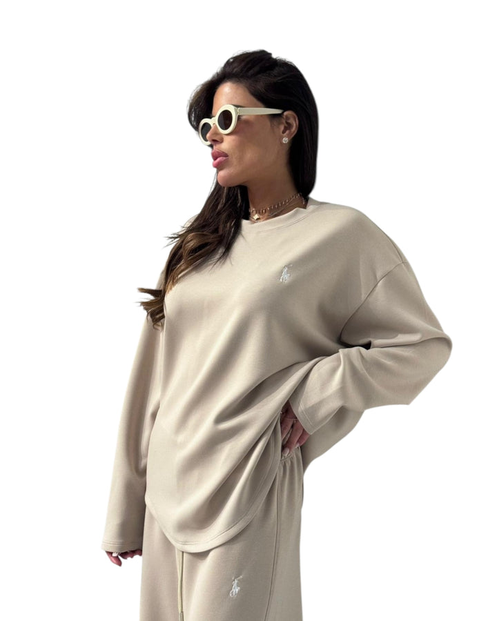 חליפת אובר סאייז POLO בד לורקס