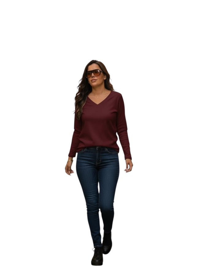 חולצת בייסיק כותנה