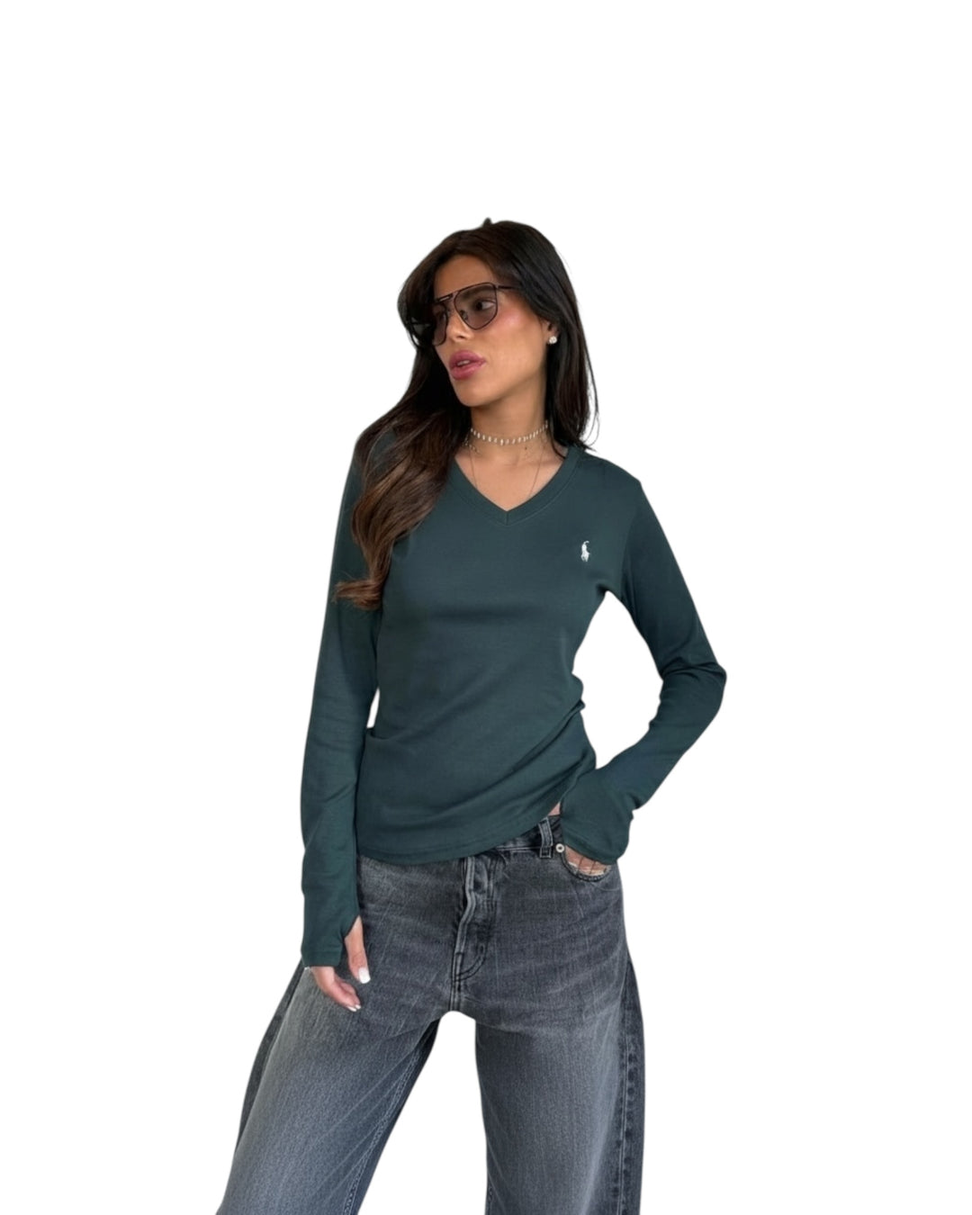 חולצת בייסיק POLO כפפה