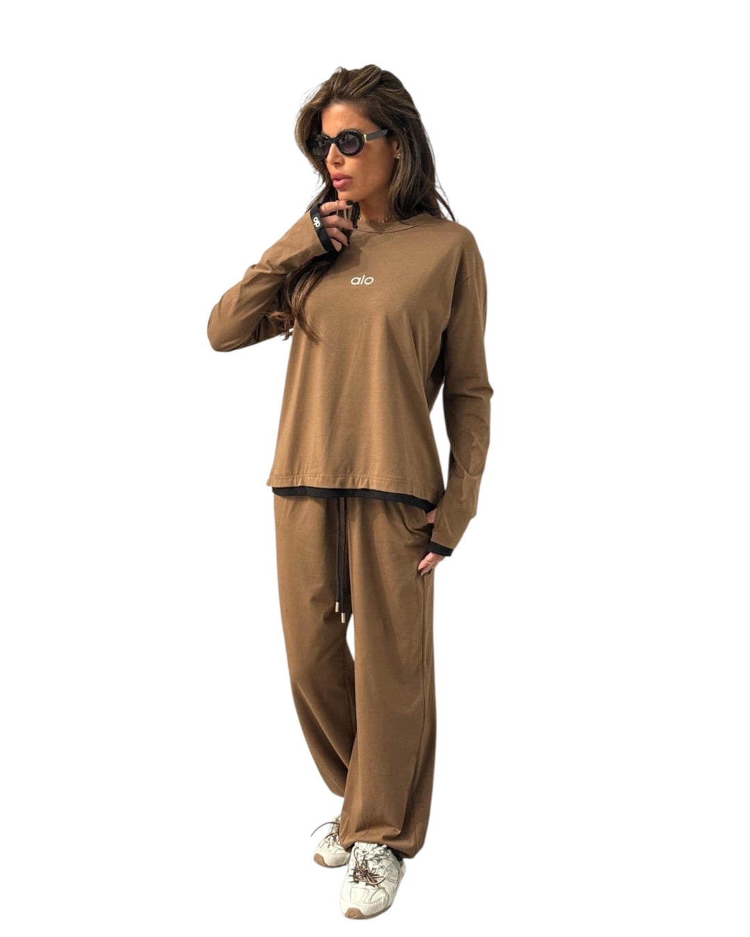 חליפת alo כפפה שילוב גומי