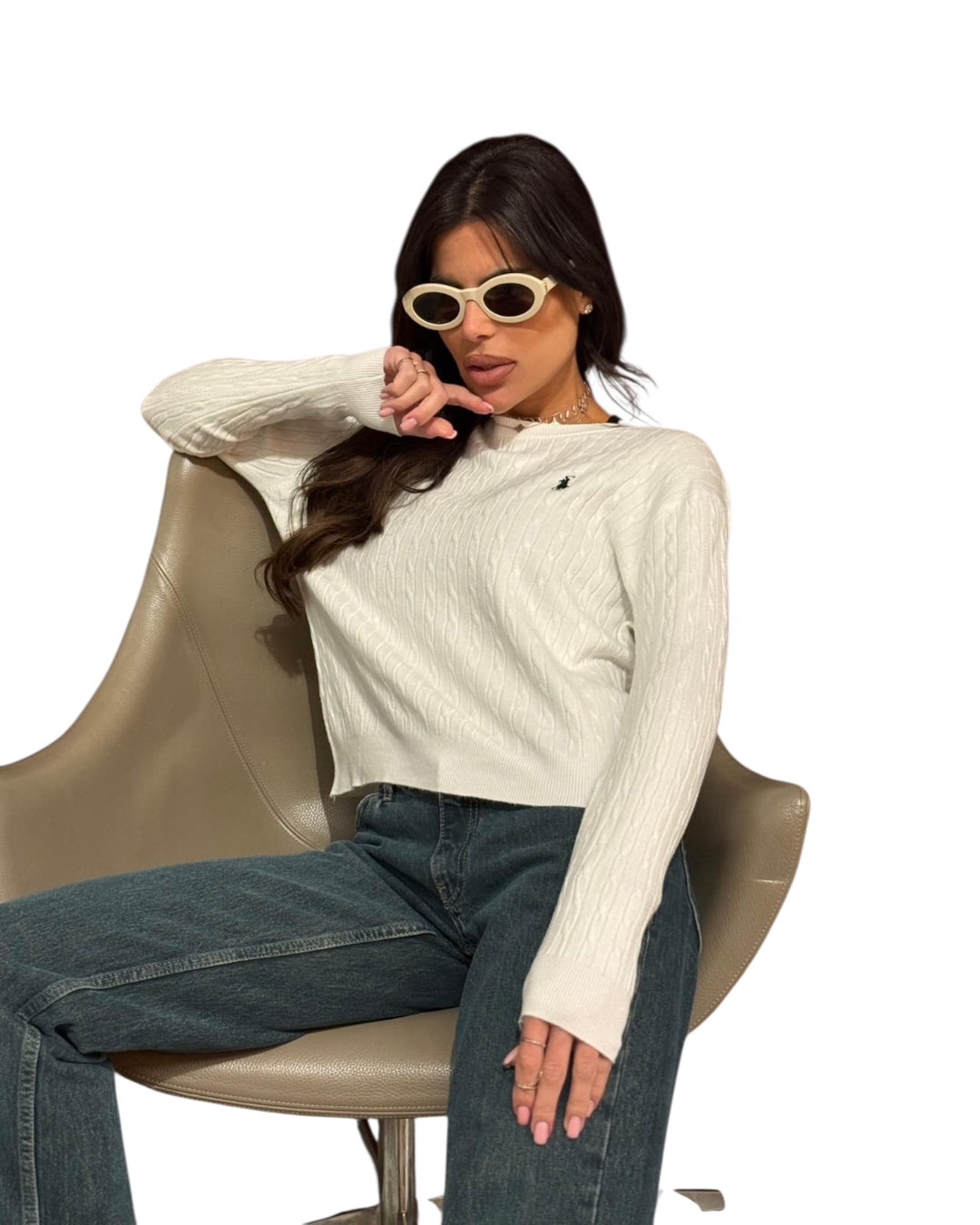 סריג POLO צמות