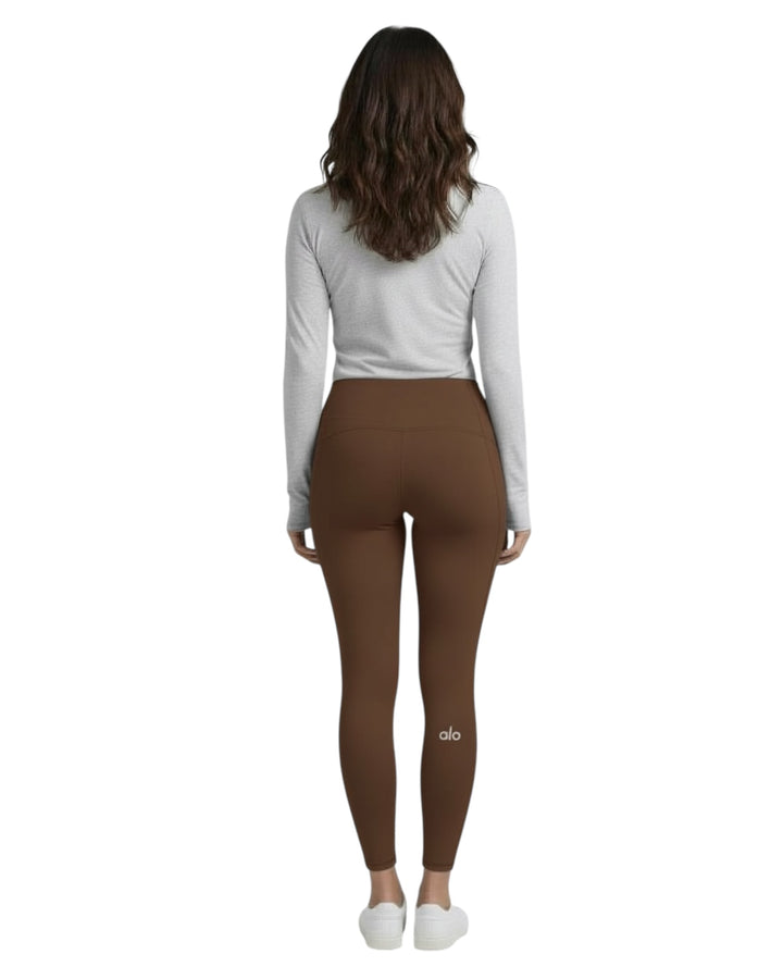 טייץ alo בטנה קטיפה סופר מחטב