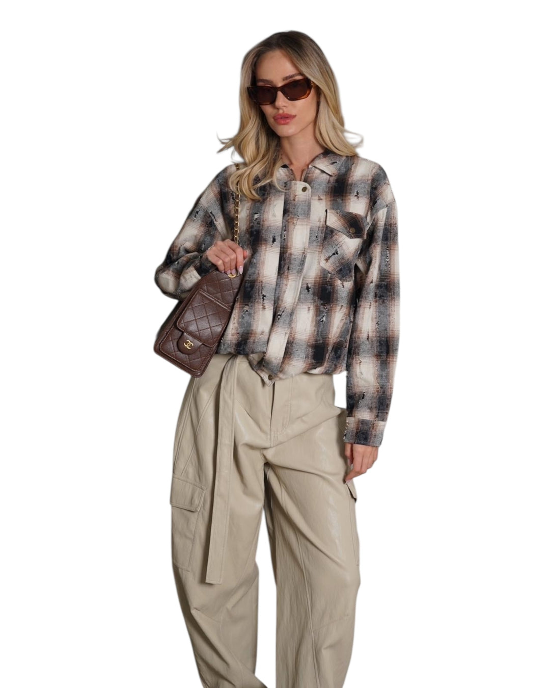 ג׳קט אנטיגו שילוב בנדנה