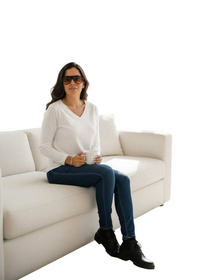 חולצת בייסיק כותנה