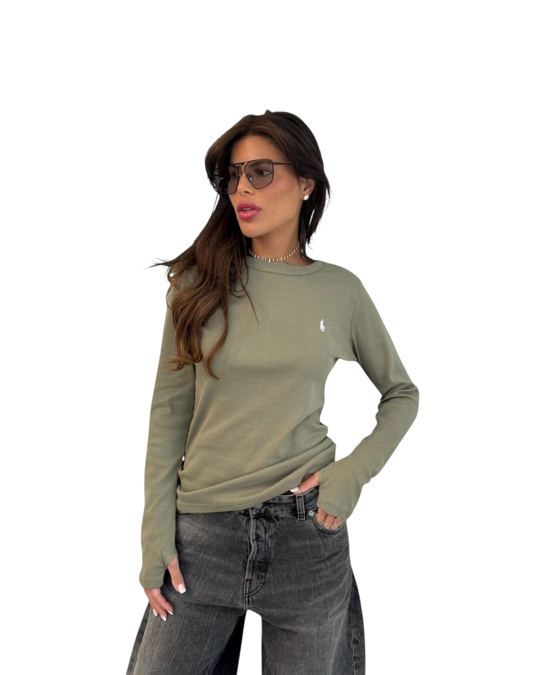 חולצת פולו כפפה