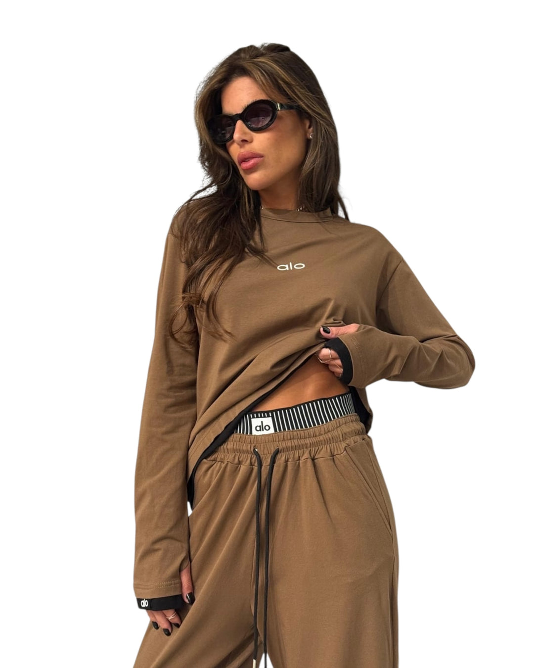 חליפת alo כפפה שילוב גומי