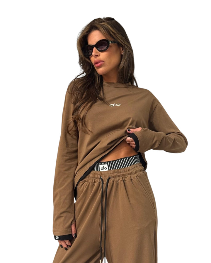 חליפת alo כפפה שילוב גומי