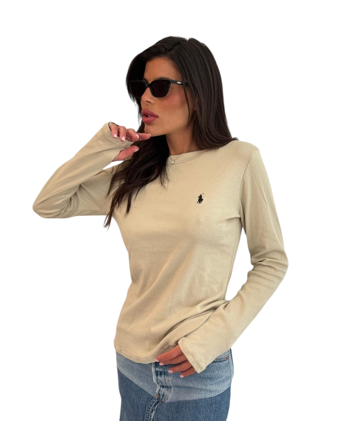 חולצת בייסיק POLO כפפה