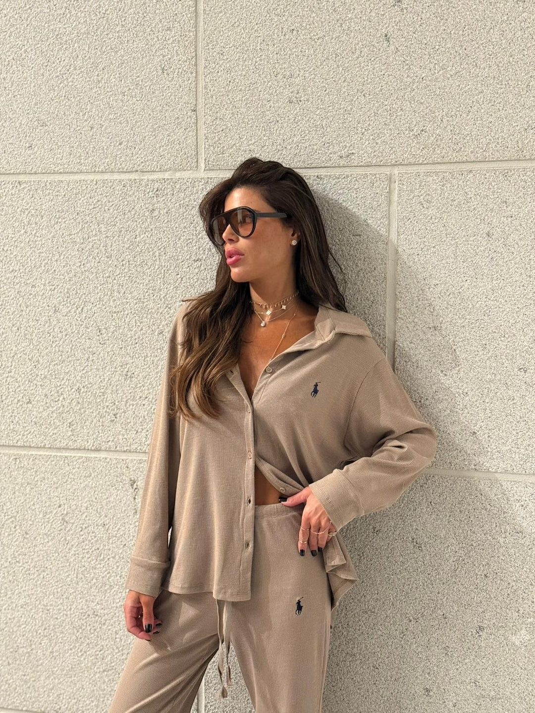 חליפת POLO מכופתרת