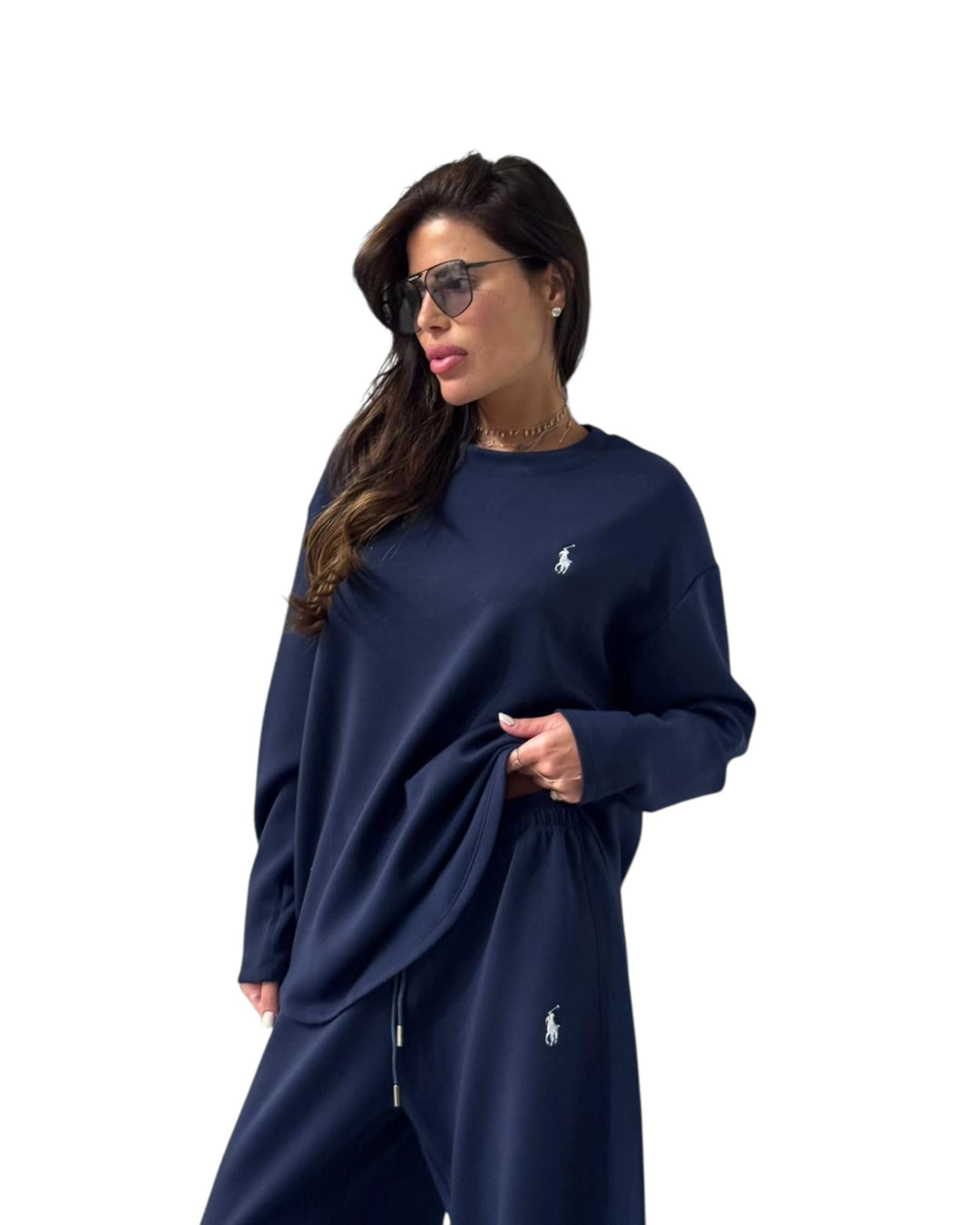 חליפת אובר סאייז POLO בד לורקס