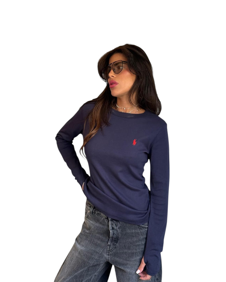 חולצת בייסיק POLO כפפה