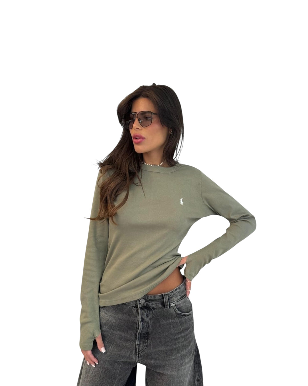 חולצת פולו כפפה