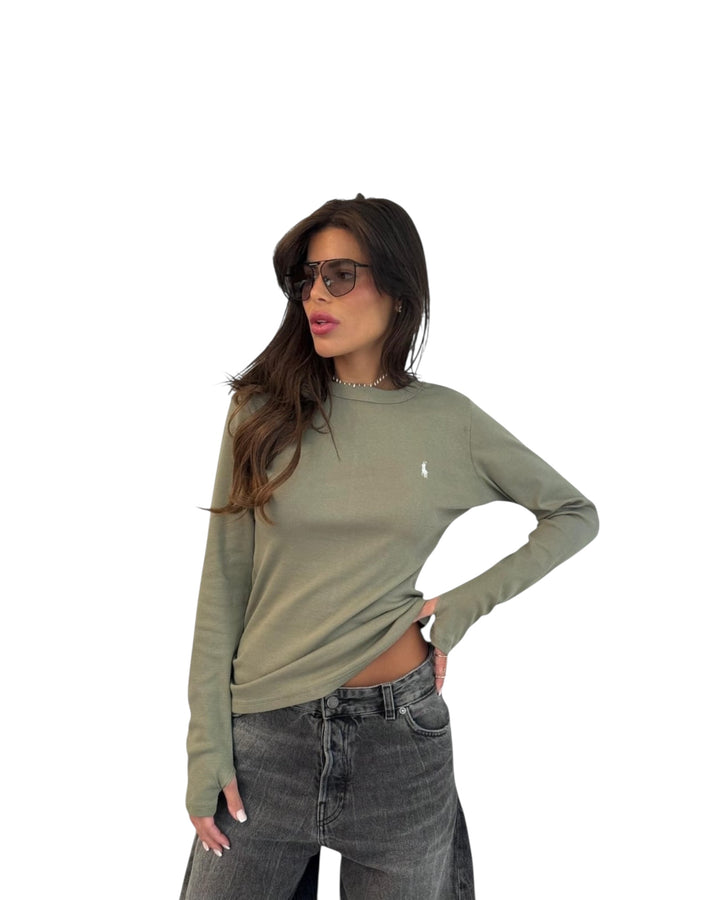 חולצת פולו כפפה