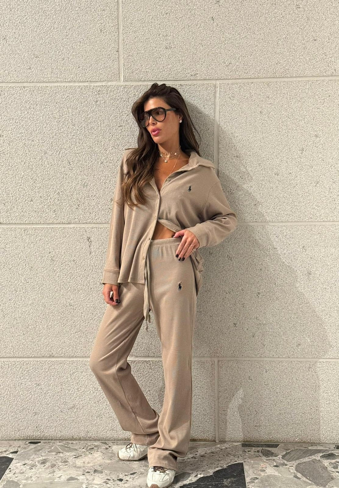 חליפת POLO מכופתרת