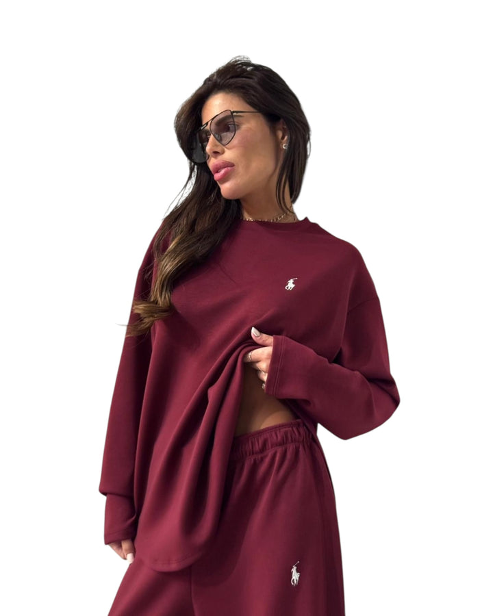 חליפת אובר סאייז POLO בד לורקס