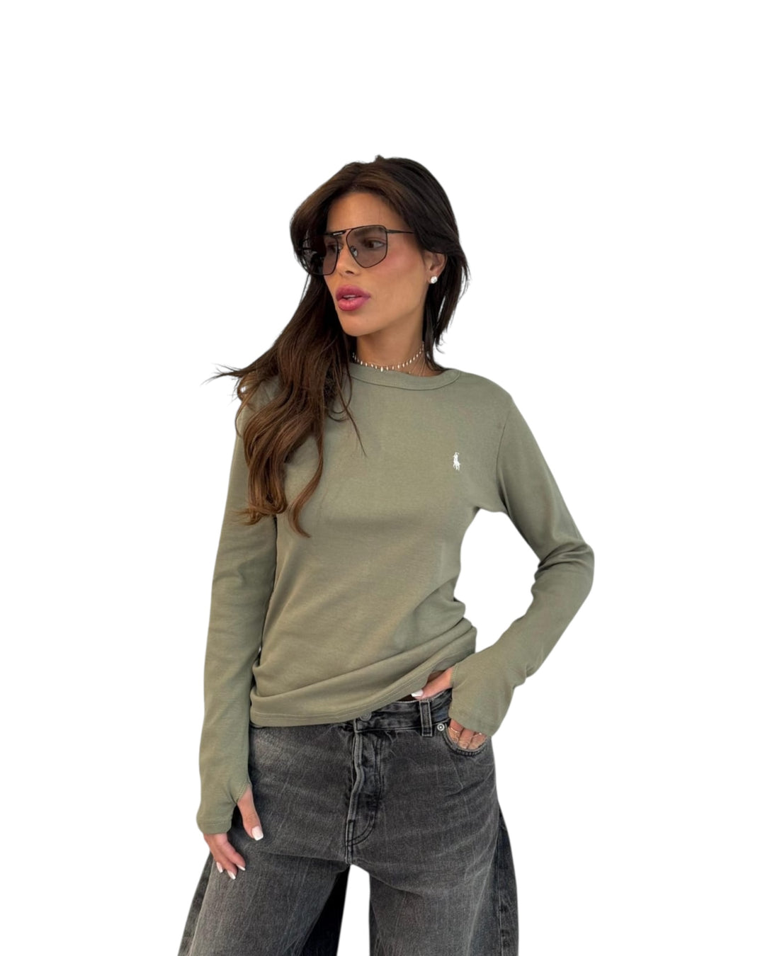 חולצת בייסיק POLO כפפה