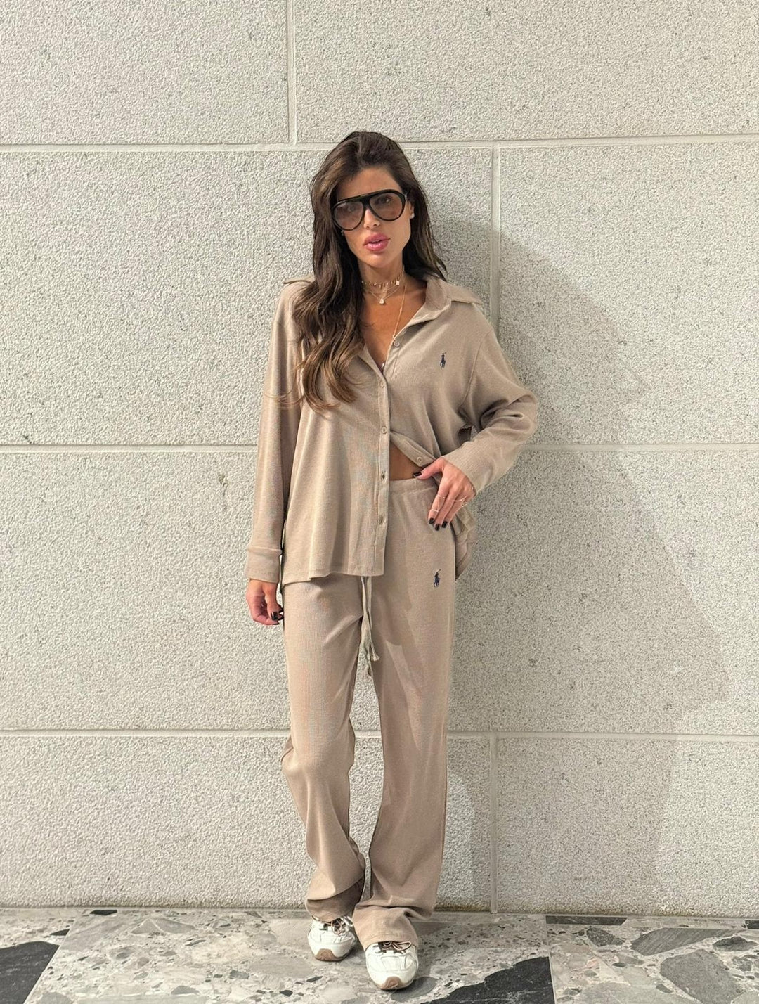 חליפת POLO מכופתרת