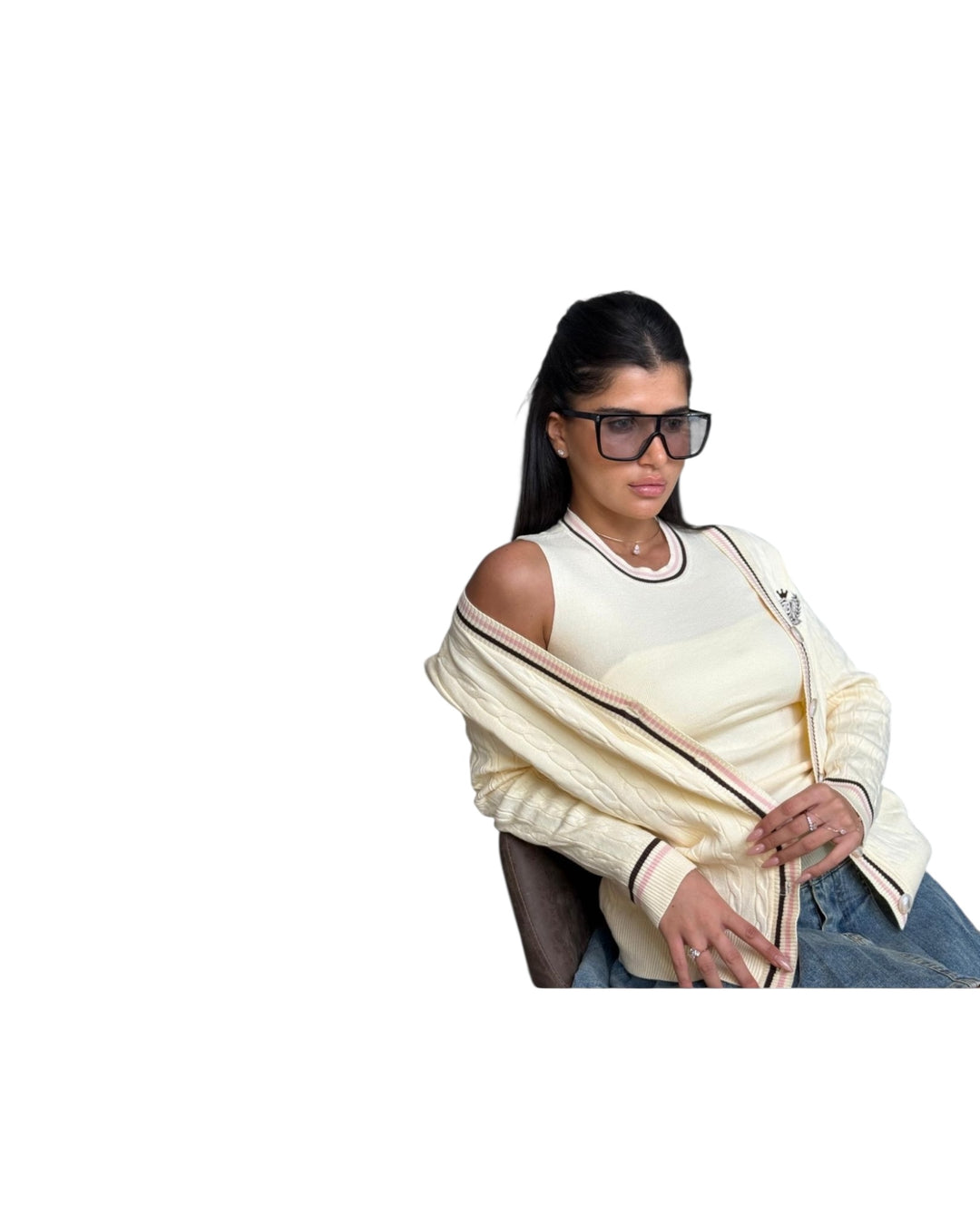 סריג SCHOOL  גופיה ועליונית