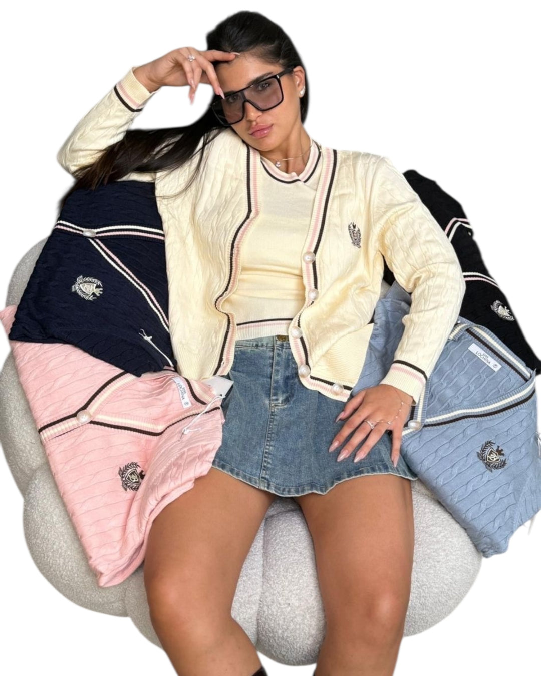 סריג SCHOOL  גופיה ועליונית