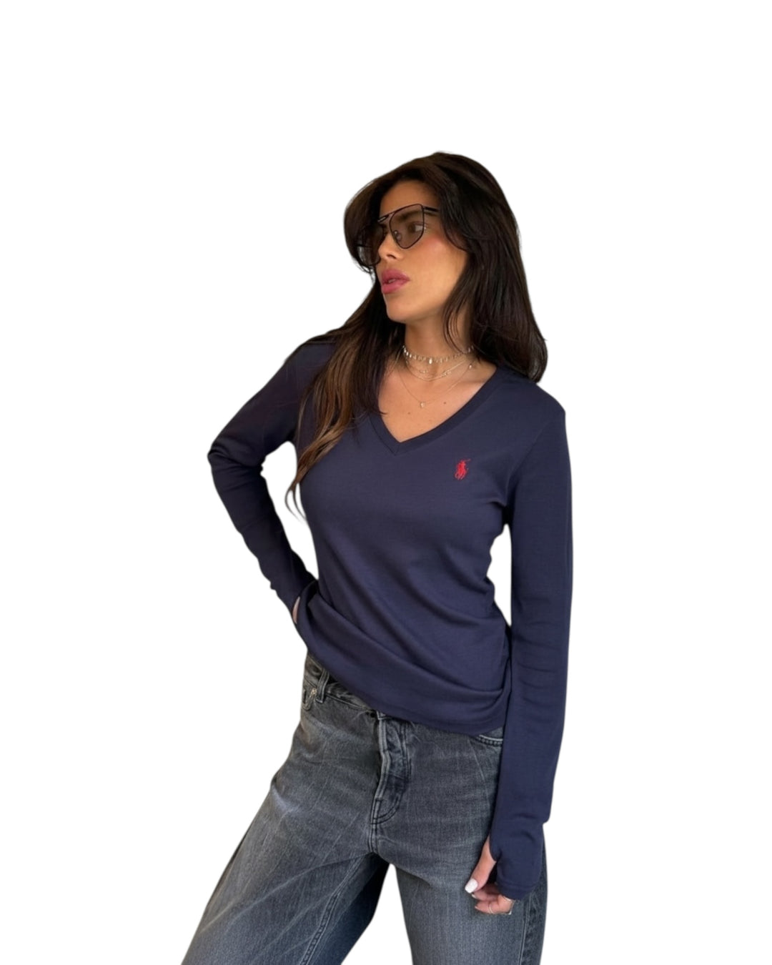 חולצת בייסיק POLO כפפה