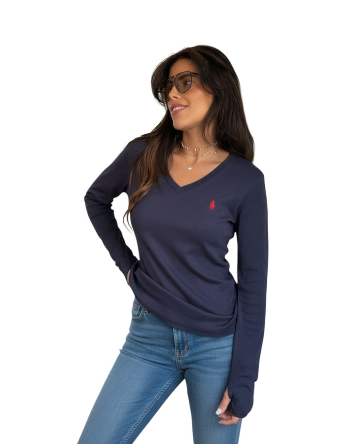 חולצת בייסיק POLO כפפה