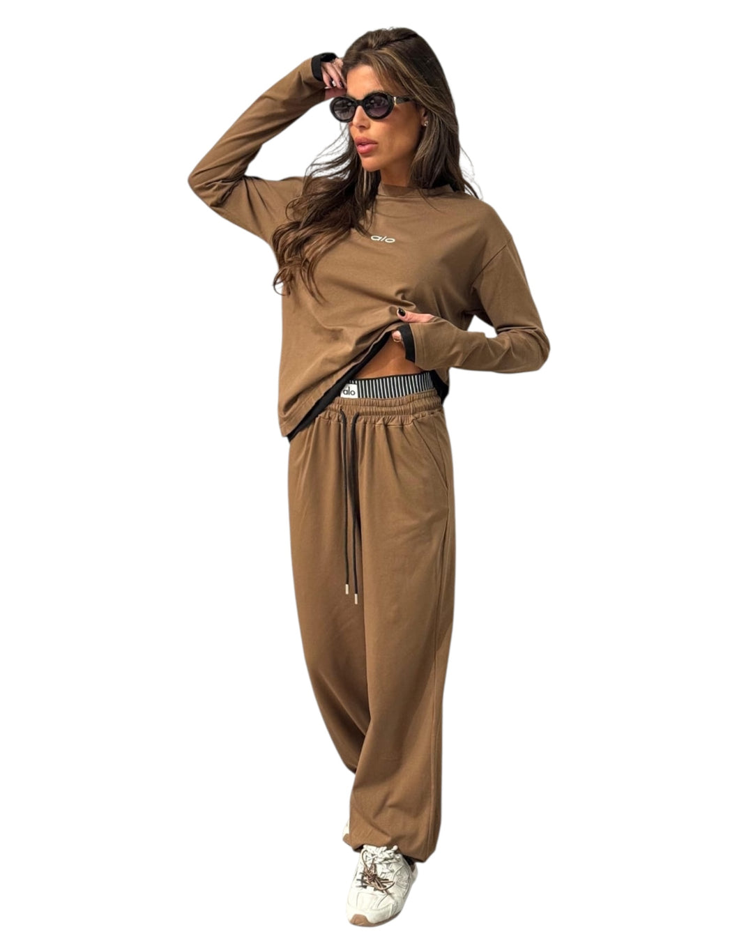 חליפת alo כפפה שילוב גומי