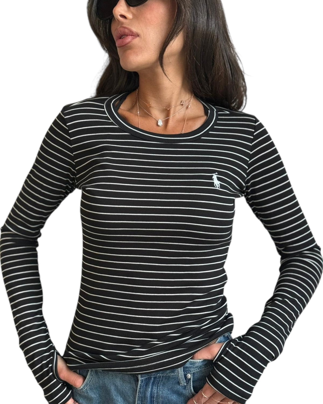 חולצת בייסיק POLO כפפה