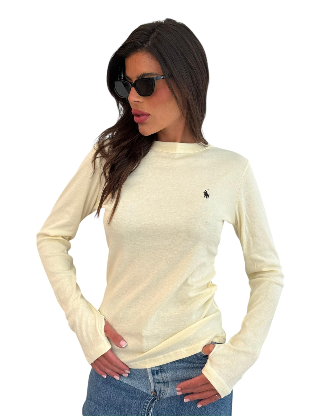 חולצת בייסיק POLO כפפה