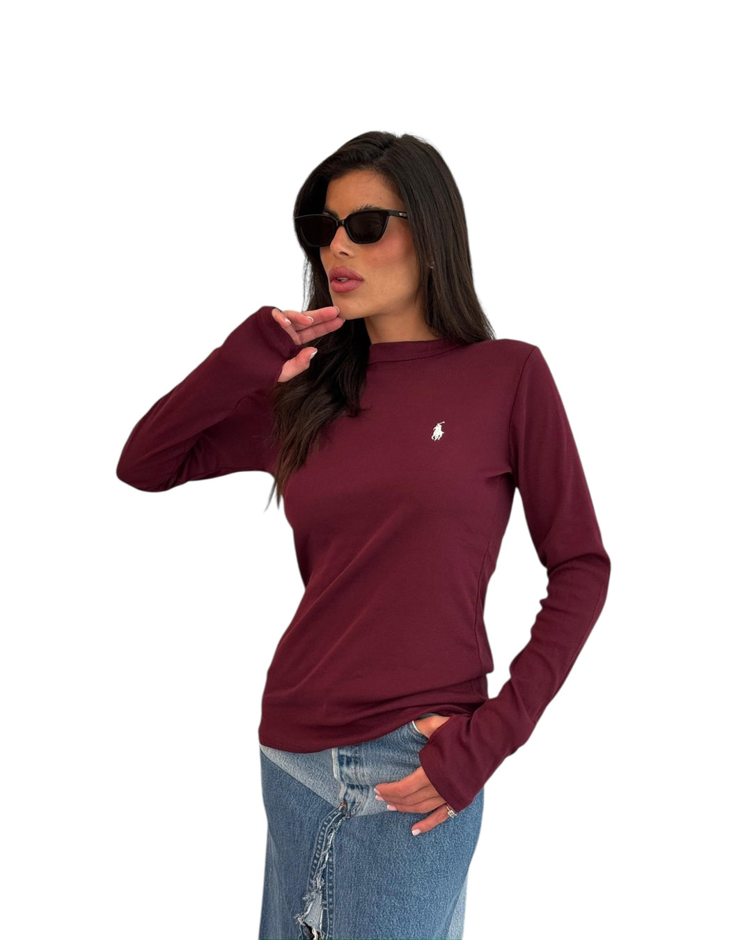 חולצת בייסיק POLO כפפה